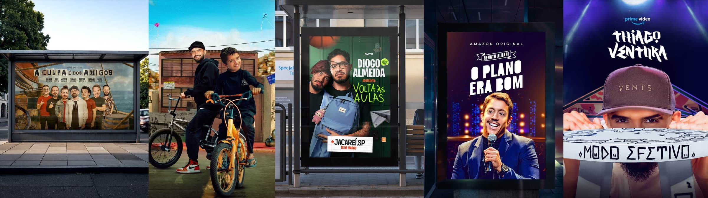 Projetos Seeds em mídia externa e campanhas