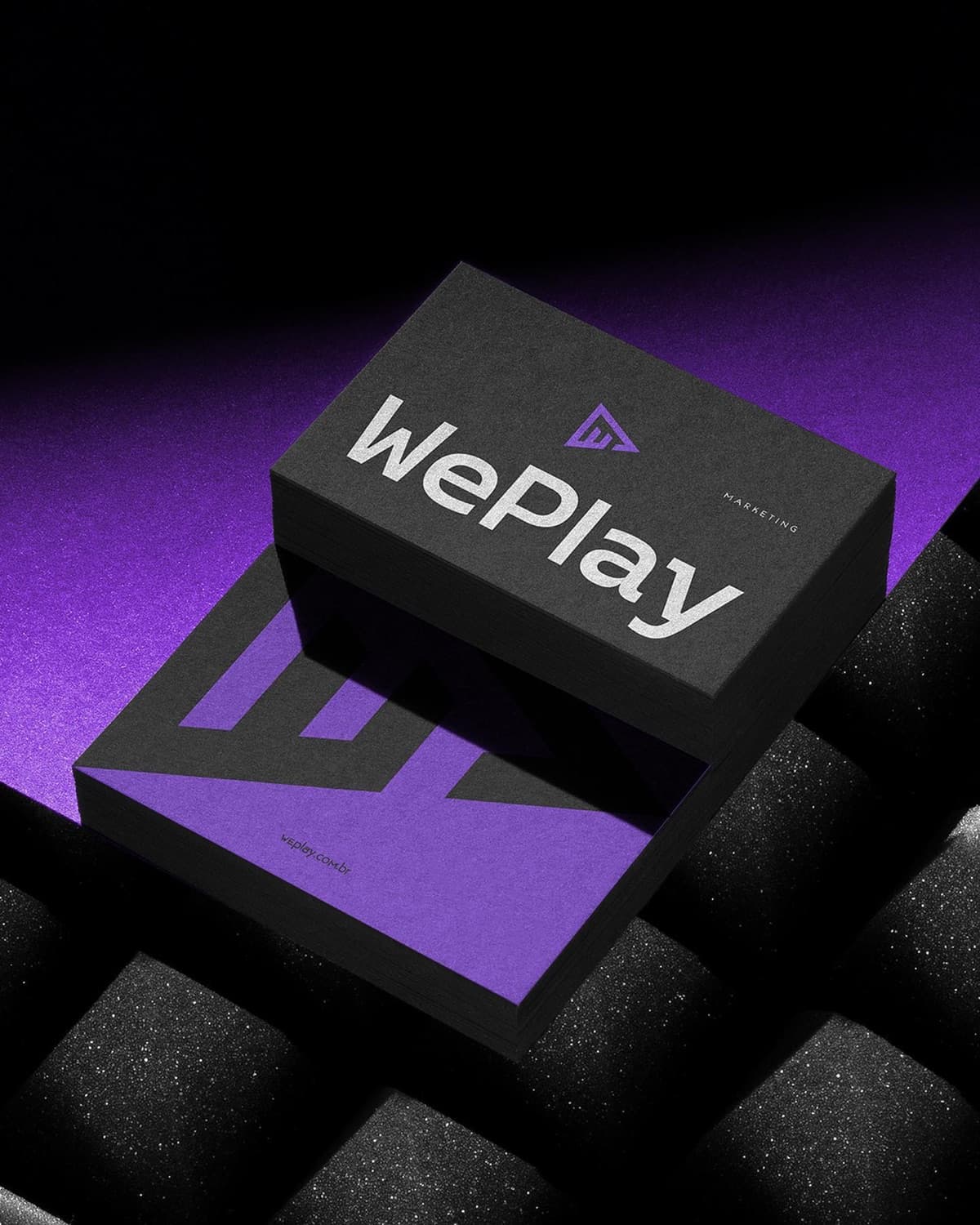 Identidade visual aprovada para WePlay Marketing